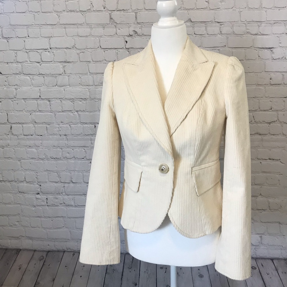 Banana Republic blazer jacket in cream